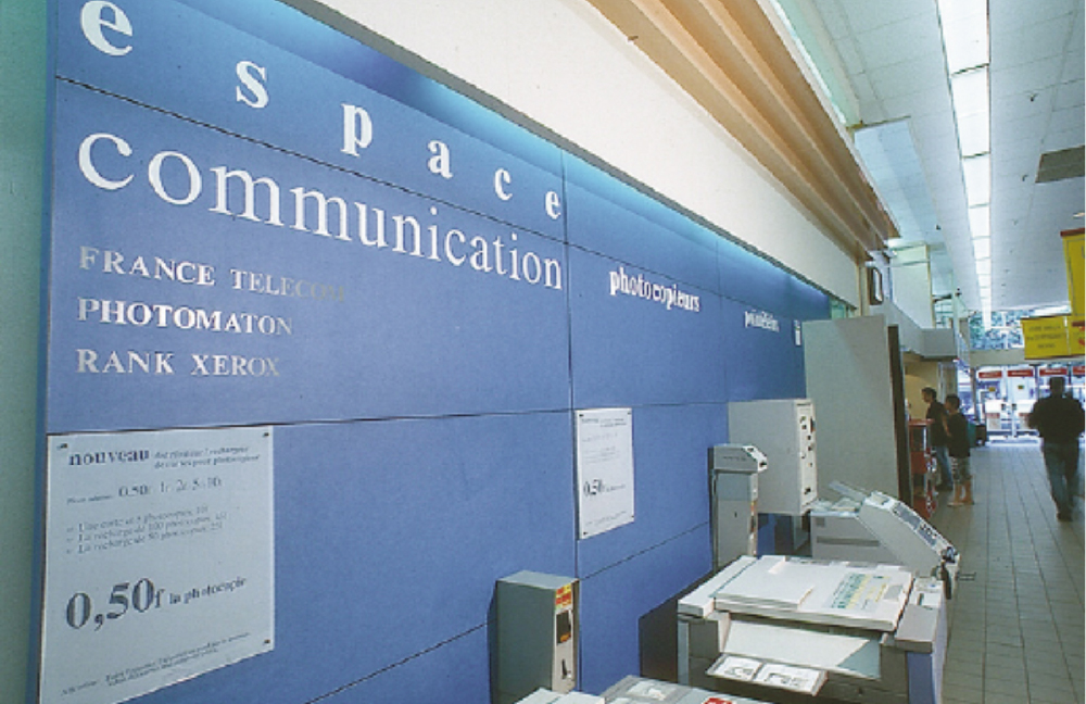Monoprix - Espaces communication
